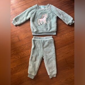 Pekkle Fleece Long Sleeve Outfit